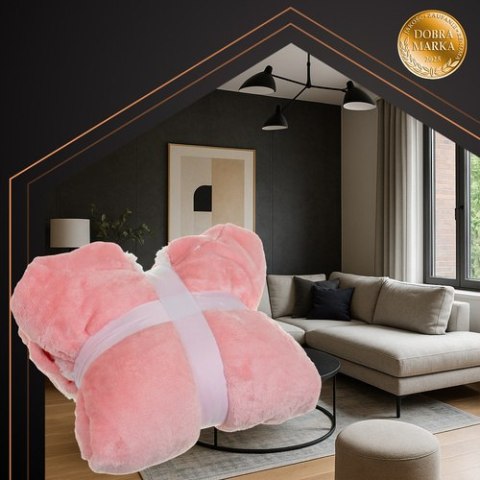 Bluza XXL - koc różowy Ruhhy 26144