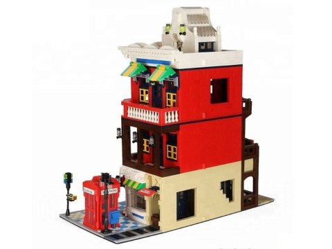 Klocki SERIA Świat-architektura stylu SKLEP NAROŻNY Londyn 2347ele