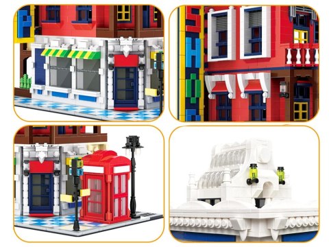 Klocki SERIA Świat-architektura stylu SKLEP NAROŻNY Londyn 2347ele