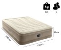 Materac dmuchany dwuosobowy 203x152 cm z wbudowaną pomką INTEX 64428