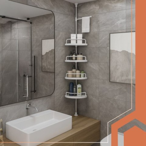 Półka prysznicowa narożna Ruhhy 26639