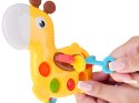 Zabawka sensoryczna 3w1 ŻYRAFA - przesuwanie przeciąganie pop it