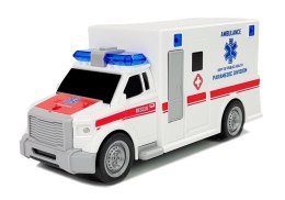 Autko Ambulans Pogotowie 1:20 Napęd Frykcyjny Dźwięk Efekty Świetlne