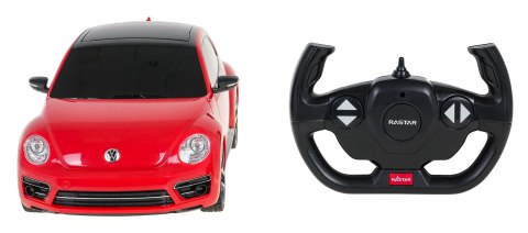 Autko zdalnie sterowany Volkswagen Beetle 1:14 RASTAR Czerwony