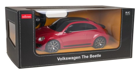 Autko zdalnie sterowany Volkswagen Beetle 1:14 RASTAR Czerwony