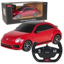Autko zdalnie sterowany Volkswagen Beetle 1:14 RASTAR Czerwony