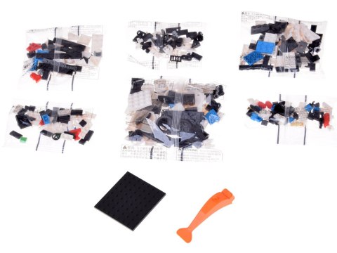 Klocki techniczne Supersportowe auto BIAŁY KABRIOLET spojler 348-ele