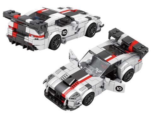 Klocki techniczne Supersportowe auto BIAŁY VIPER spojler 419-ele