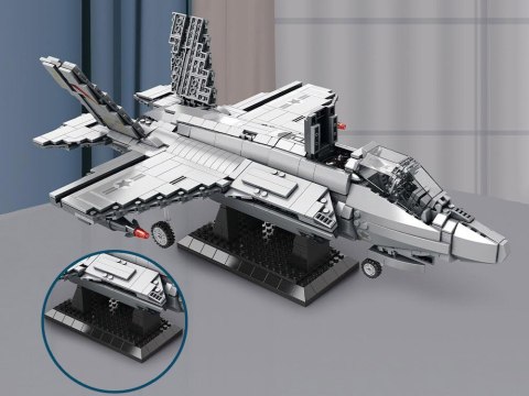 Klocki techniczne amerykański myśliwiec F-35 Lighting II 1600ele