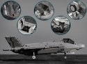 Klocki techniczne amerykański myśliwiec F-35 Lighting II 1600ele