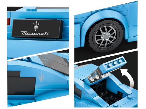 Klocki techniczne Licencjonowane auto Maserati Gran Turismo 384-ele