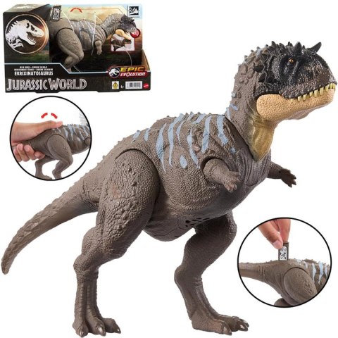 Mattel Dinozaur Ekrixinatosaurus Jurassic World figurka Dziki ryk