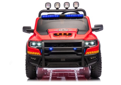 Auto samochód  na akumulator RAM ZB629-F Straż Pożarna