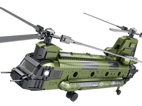 Reobrix Licencjonowane Klocki Helikopter CH-47 Chinook 1458 ele