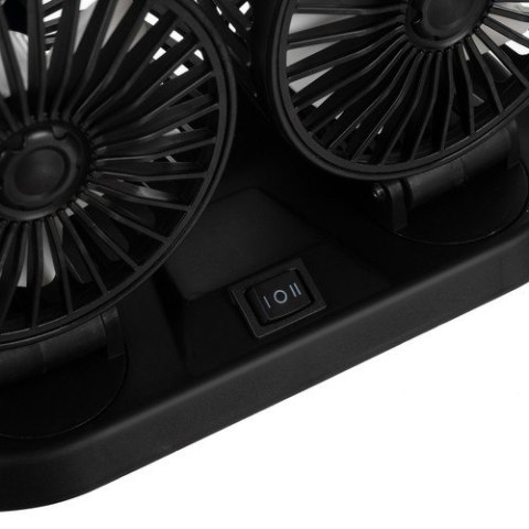 Wentylator samochodowy 12V podwójny Xtrobb 23222