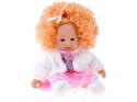 Interaktywna lalka ALICJA 32cm z burzą blond włosów - mówi i gaworzy