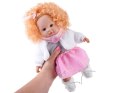 Interaktywna lalka ALICJA 32cm z burzą blond włosów - mówi i gaworzy
