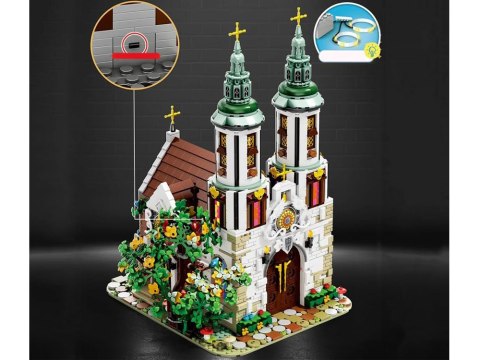 Klocki techniczne Świecący Kościół Św. Andrzeja w Krakowie 3087-ele