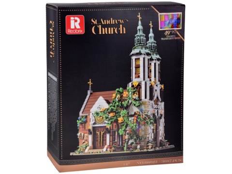 Klocki techniczne Świecący Kościół Św. Andrzeja w Krakowie 3087-ele