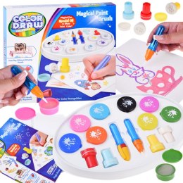 Magiczny pędzel wodny Color Draw - zestaw do malowania wodą + akces.