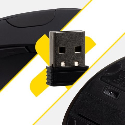 Mysz bezprzewodowa- pionowa Izoxis 26628