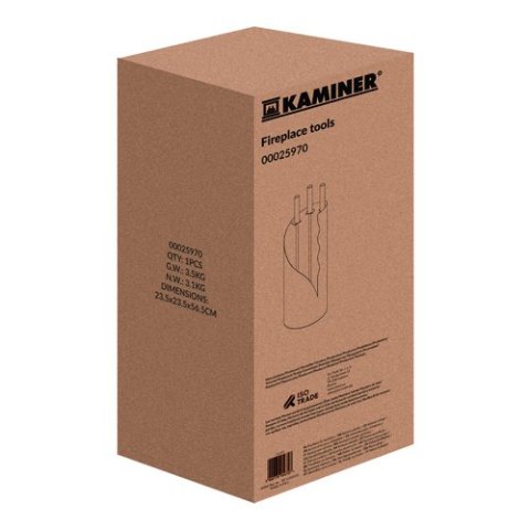 Przybory do kominka Kaminer 25970