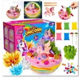 Zestaw Doświadczalny Hodowla Kryształów z Jednorożcem DIY