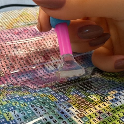 Haft diamentowy "Bukiet" 40x30cm Maaleo 26770