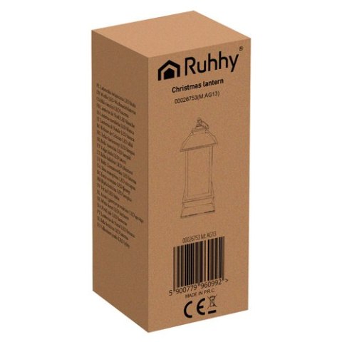 Latarenka świąteczna LED biała Ruhhy 26753
