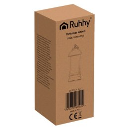 Latarenka świąteczna LED srebrna Ruhhy 26755