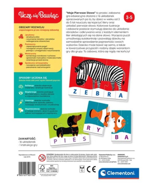 MOJE PIERWSZE SŁOWA - 50770