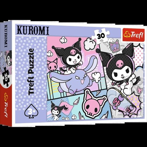 Puzzle - 30 - Zabawy z Kuromi / Hello Kitty