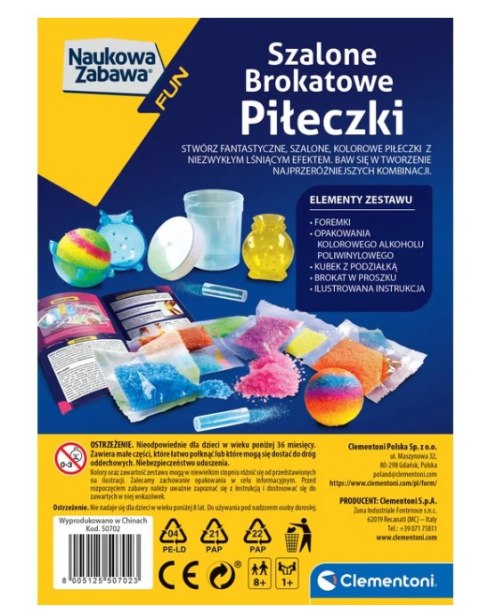 SZALONE BROKATOWE PIŁECZKI - 50702