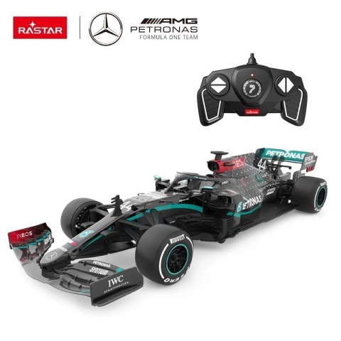 Samochód zdalnie sterowany Mercedes-AMG F1 W11 EQ Performance R/C skala 1:18 Rastar 98500