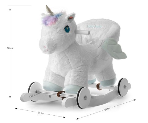 Milly Mally Koń Polly White Jednorożec