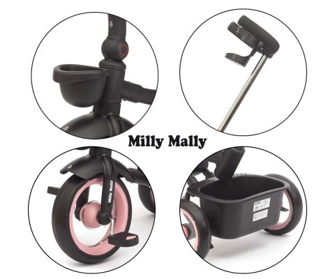 Milly Mally Rowerek Trójkołowy Twinkle Pink