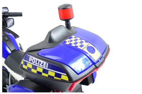 OLBRZYMI SUPER MOTOR ŚCIGACZ POLICYJNY,MIĘKKIE KOŁA, MIĘKKIE SIEDZENIE, GAZ W RĄCZCE, HAMULEC /MH888