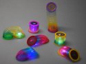 Sprężynka tęczowa DISCO 2w1 - Kolorowe oświetlenie LED i projektor ZA5890