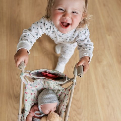 WOOPIE Wózek Spacerówka Dla Lalek w Kwiatki