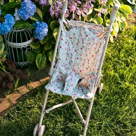 WOOPIE Wózek Spacerówka Dla Lalek w Kwiatki