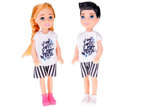 Zdalnie sterowane RÓŻOWE AUTO dla lalek + chłopiec i dziewczynka