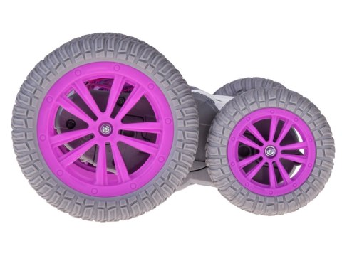 Zdalnie sterowane SUPER SZYBKIE auto STUNT - para wodna i światło