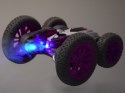 Zdalnie sterowane SUPER SZYBKIE auto STUNT - para wodna i światło