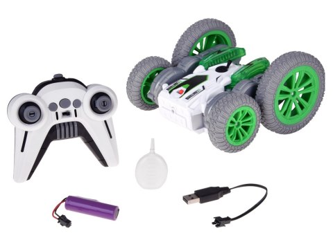 Zdalnie sterowane SUPER SZYBKIE auto STUNT - para wodna i światło