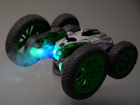 Zdalnie sterowane SUPER SZYBKIE auto STUNT - para wodna i światło