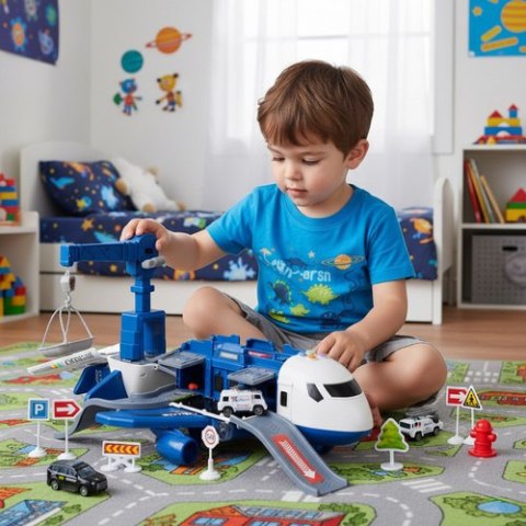 Samolot policyjny rozkładany- parking 26680