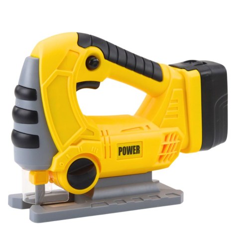 Wyrzynarka Akumulatorowa Dla Dzieci Światła Dźwięki Żółta