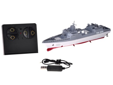 Zdalnie sterowany Statek bitewny Niszczyciel DD-055 Skala 1:890