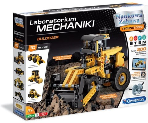 Clementoni Naukowa Zabawa Lab 50633 Laboratorium Mechaniki - Buldożer
