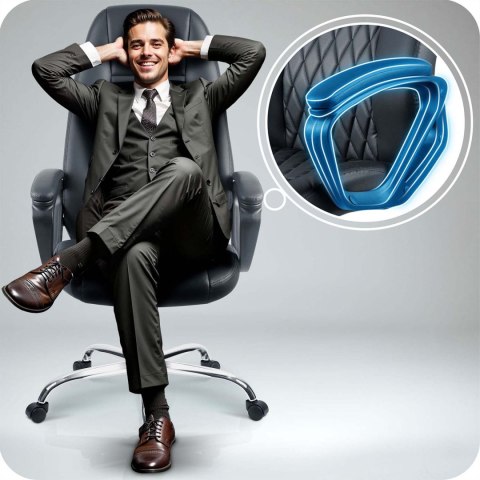 Fotel biurowy z ekoskóry Sofotel